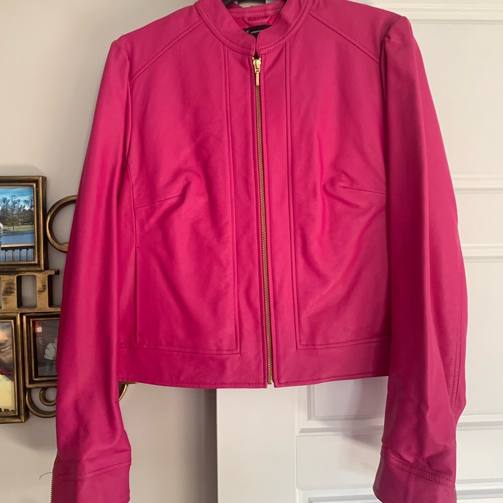 INC Leather Jacket
